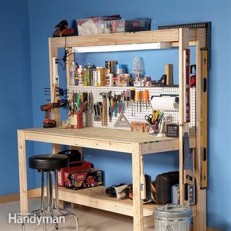 diy electronic workbench|free printable workbench plans.